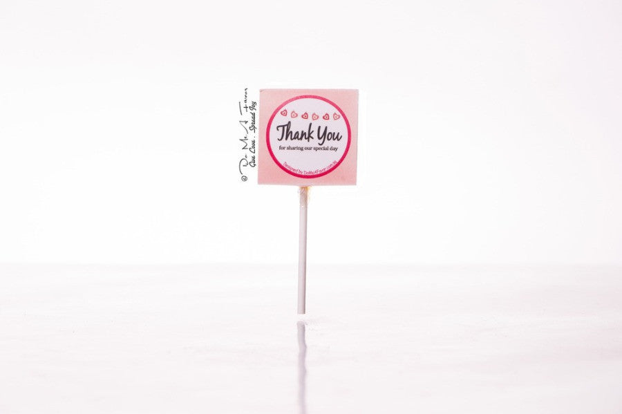 L-O-V-E Organic Lollipops