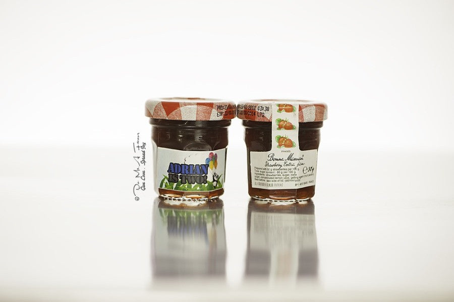 Poosh the Panda Bonne Maman Jam/Honey