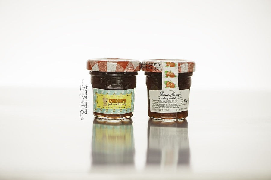 Pi the Puppy Bonne Maman Jam/Honey