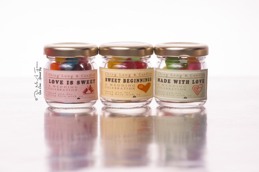 Ti Amo Classic Jam Bottles