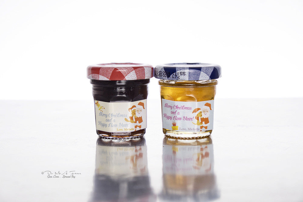 Doggy/Kitty wants to celebrate Christmas with you Bonne Maman Jam/Honey