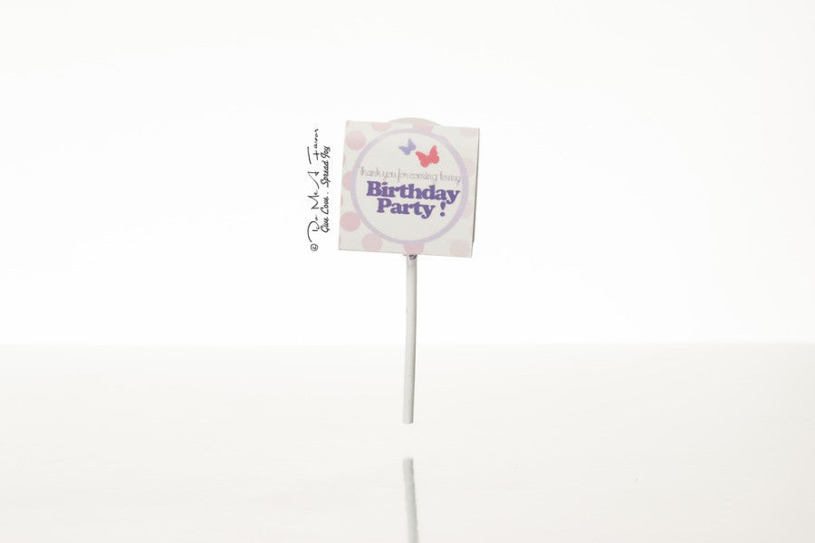 Fairy Princess Organic Lollipops