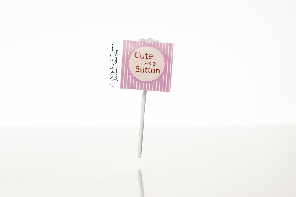 Happy Family (Cute As A Button) Organic Lollipops