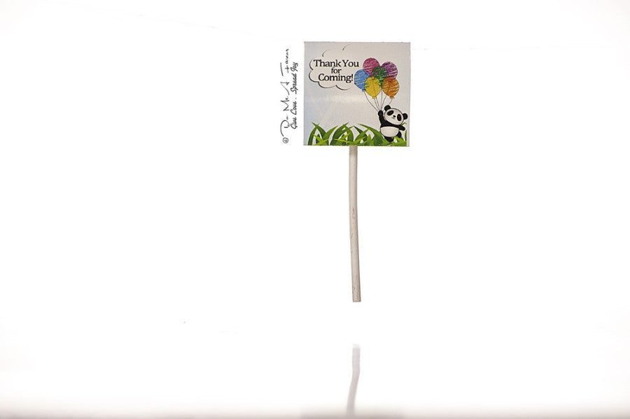 Poosh the Panda Organic Lollipops