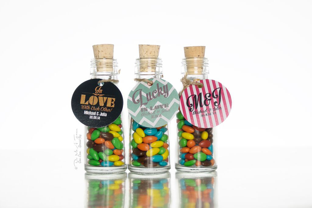 I Heart You Potion Bottles