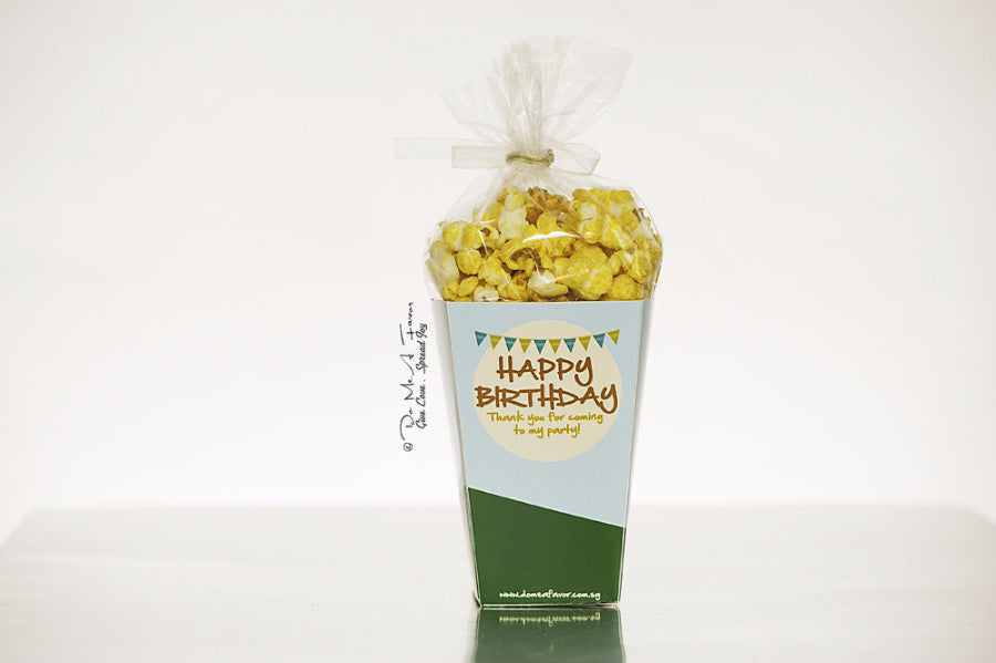 Safari Animal Friends Popcorn Box