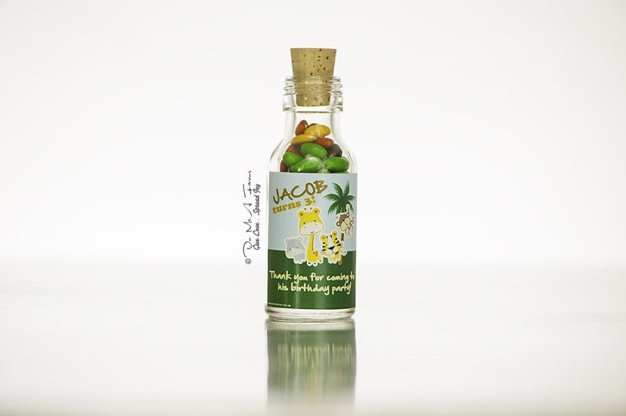 Safari Animal Friends Potion Bottles