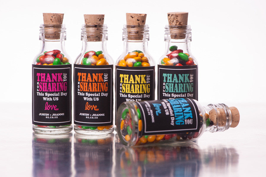 Sharing Our Special Day Potion Bottles