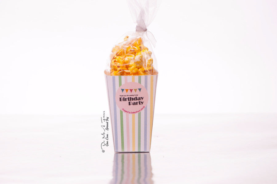 Cuddly Teddy Popcorn Box