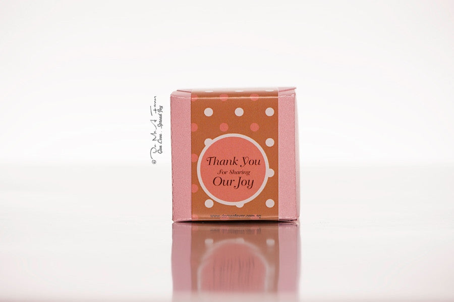 Romantic Vintage Favor Boxes