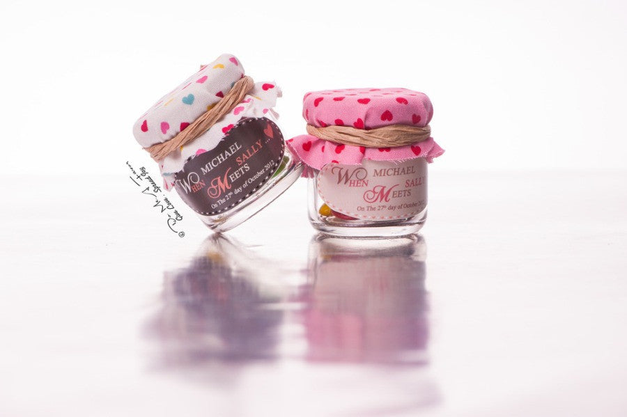 When Michael Meets Sally Classic Jam Bottles