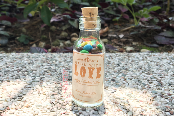 Made with Love Teachers' Day Potion Bottle