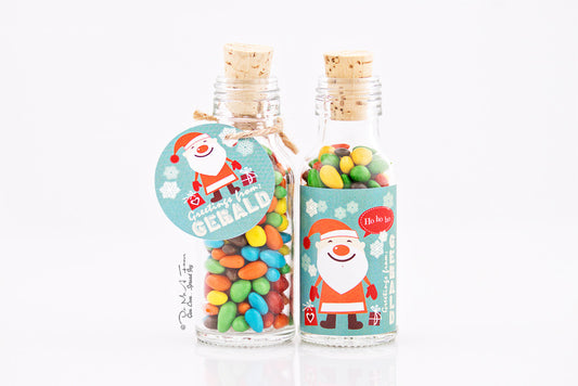 Retro Xmas Potion Bottles