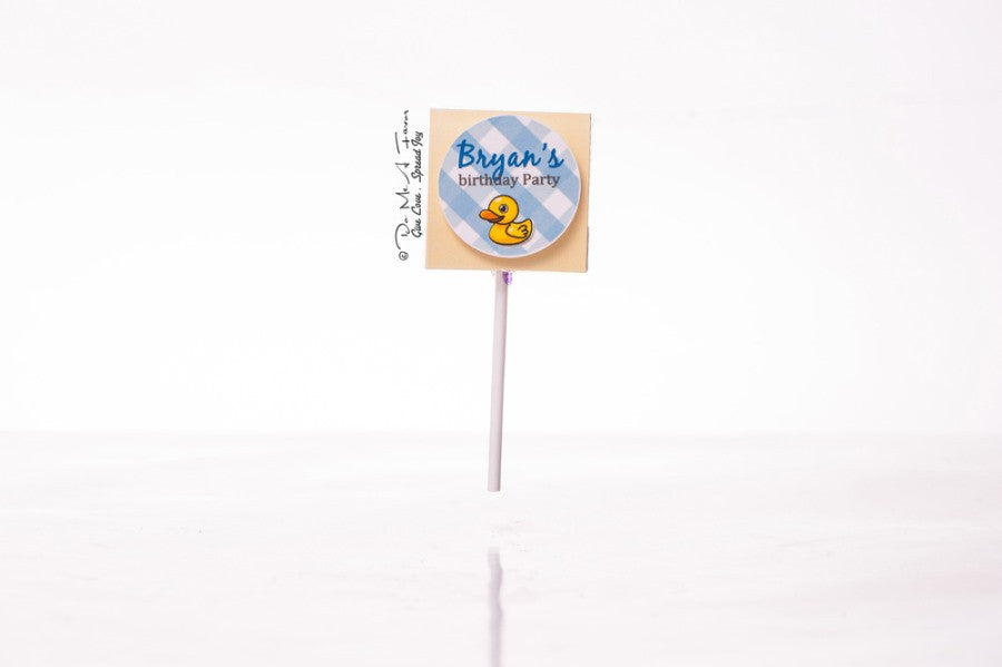 Ducky Duck Organic Lollipops