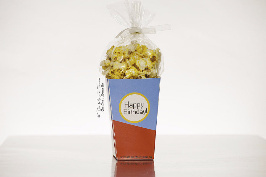 GoGo Robot Popcorn Box