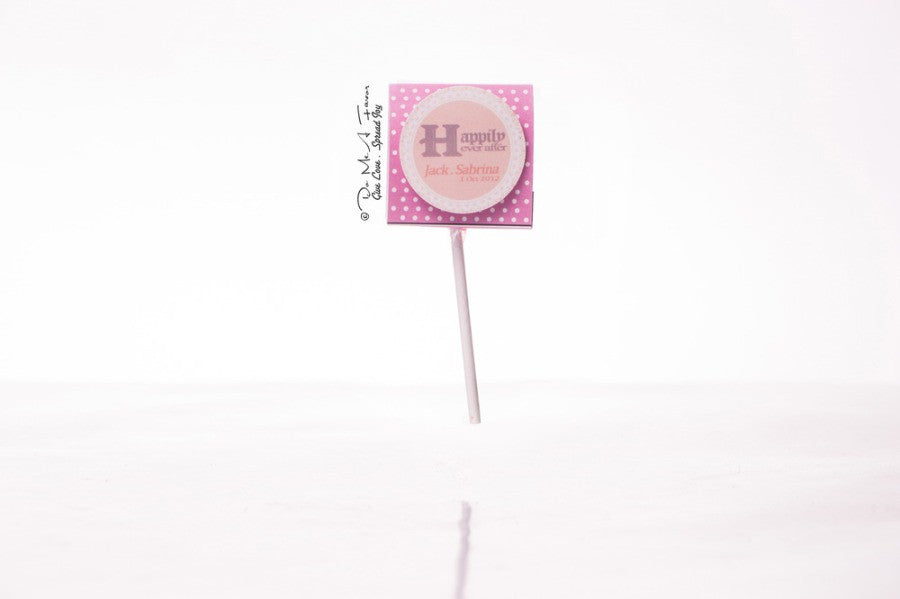 Happily Ever After Organic Lollipops