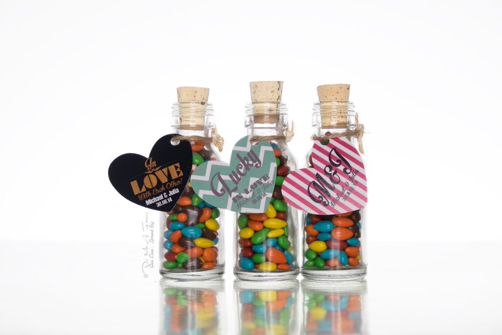 I Heart You Potion Bottles