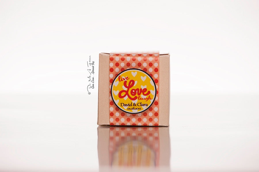 Live.Love.Laugh Favor Boxes