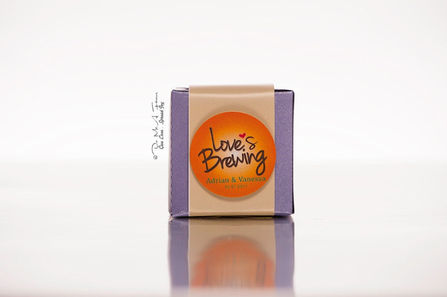 Love's Brewing Favor Boxes