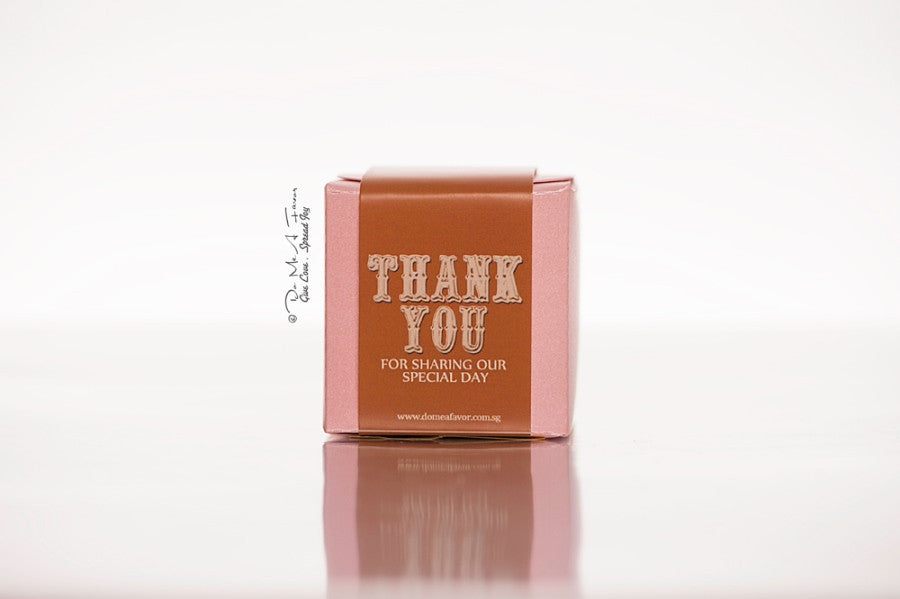 Made With Love Favor Boxes