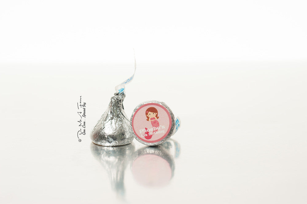 Little Mermaid Hershey's Kisses