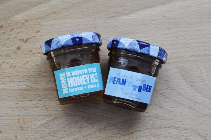 Modern Love Notes Bonne Maman Jam/Honey