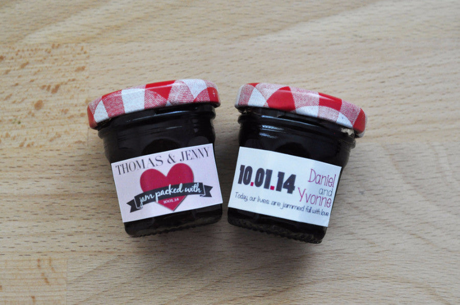 Modern Love Notes Bonne Maman Jam/Honey