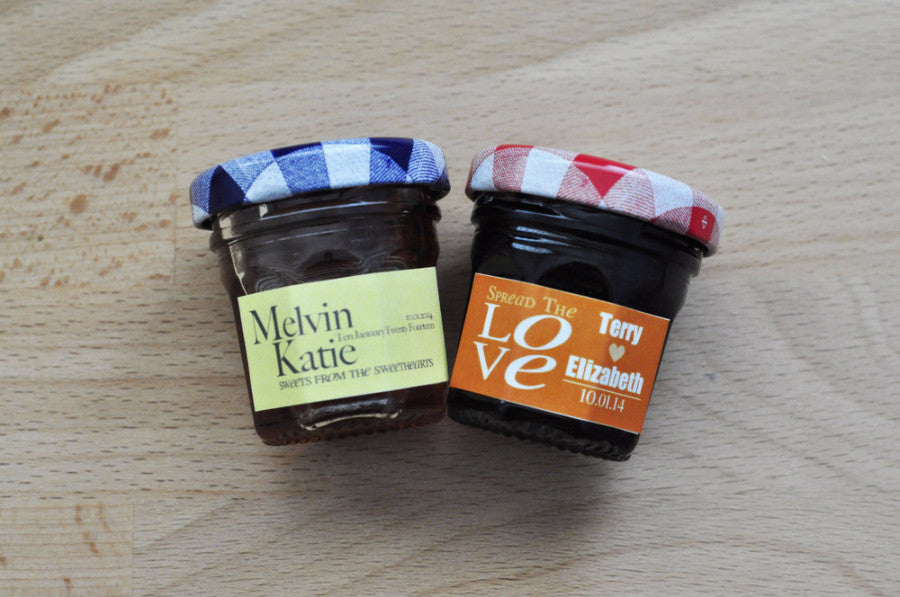 Modern Love Notes Bonne Maman Jam/Honey