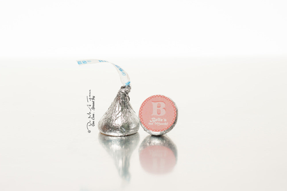 B is for Baby Hershey's Kisses
