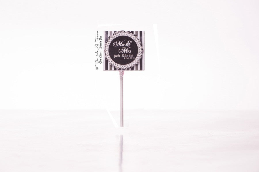 Mr & Mrs Organic Lollipops