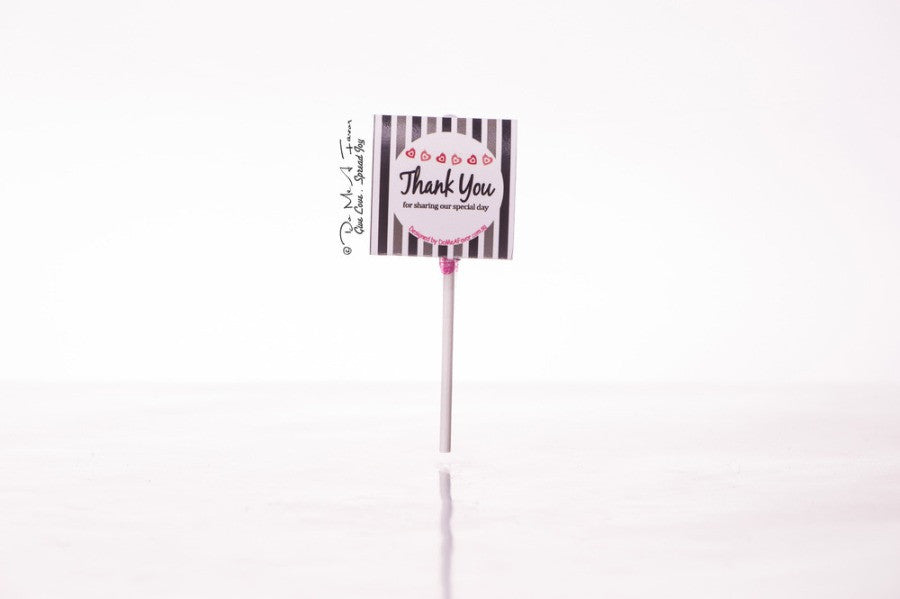 Mr & Mrs Organic Lollipops