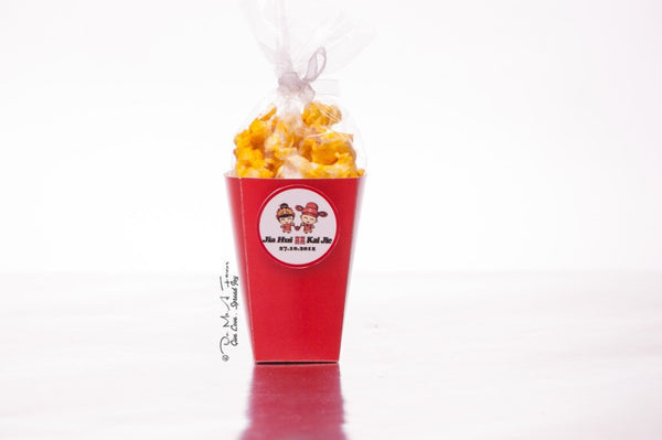 Oriental Couple Popcorn Box