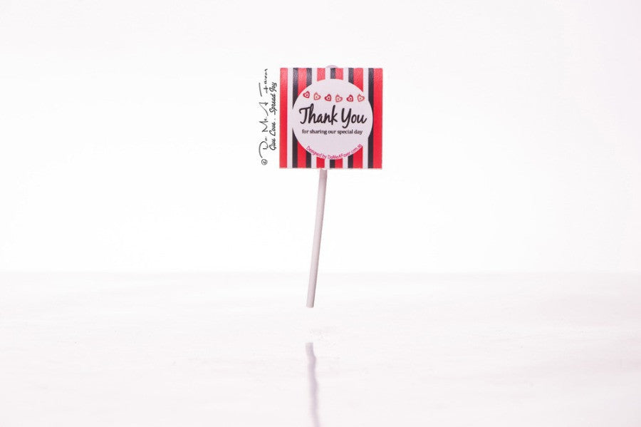 Oriental Couple Organic Lollipops