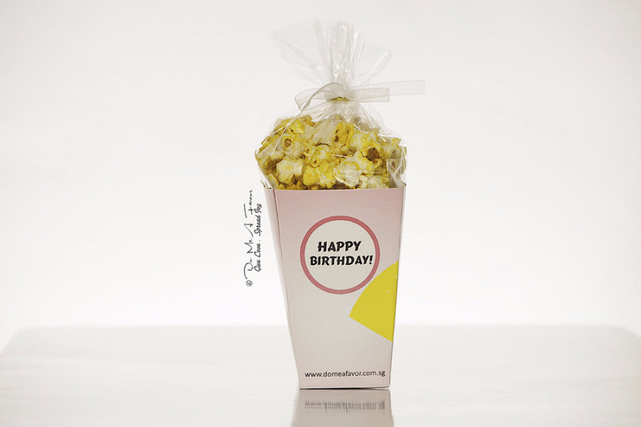 Little SuperGal Popcorn Box