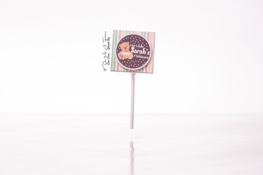 Cuddly Teddy Organic Lollipops