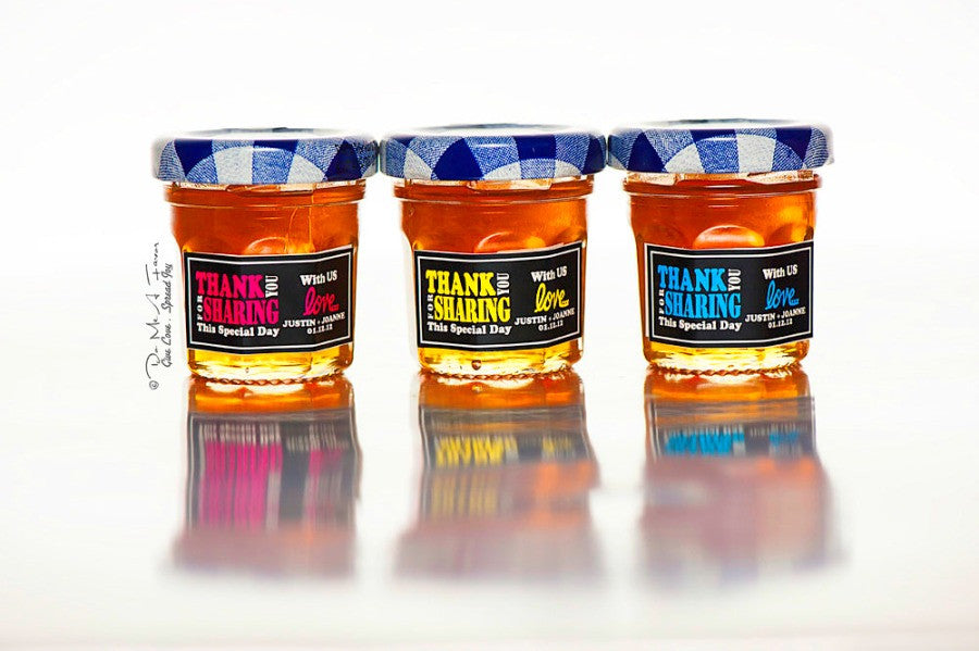 Thank You for Sharing Our Special Day Bonne Maman Jam/Honey